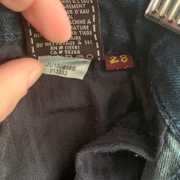 7 For All Man Kind A Pocket Jeans - Picture 6 of 6